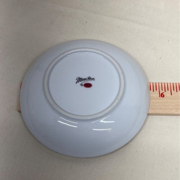 7 Sango China Moss Rose Sauce Bowls 5 1/2” - Picture 10 of 11
